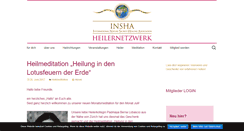 Desktop Screenshot of insha-heilernetzwerk.de